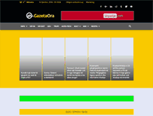 Tablet Screenshot of gazetaora.com